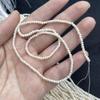 1 Strand Natural White Potato Freshwater Pearl Beads 2-2.5mm 36cm Tiny Side Drilled Mini Loose Pearls For DIY Bracelet Necklace Jewelry Making