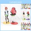 Exquisite Quintessential Quintuplets Model Figurine Collection Stunning Bride Anime Display Pvc