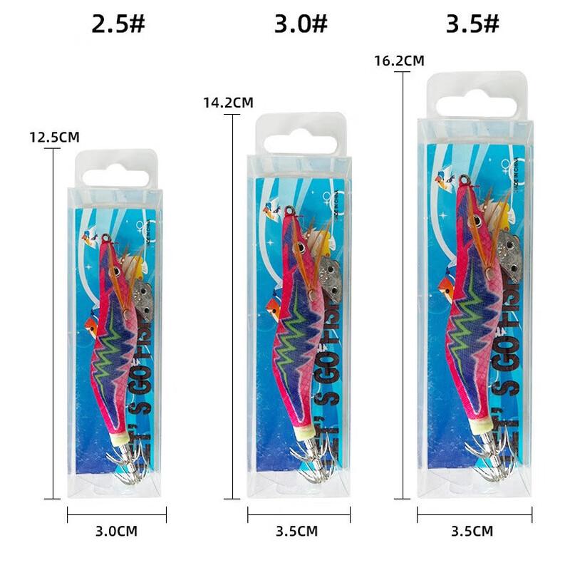 Oeny Luminous Squid Shrimp Fishing Lure Set