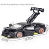 1/32 Scale HURACAN ST EVO Diecast Car Model Toy, Pull Back Toy Vehicle with Sound and Light for Kids Toddler Boys Girls Gift Collection