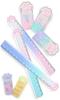 Edges42 Manuelles Bleistift Mini Tragbare Lineal Pfotenabdruck Schreibwaren Set von 6 Spitzer, (15 cm), Design, (6)