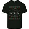 Christmas Swimming Design Unisexs Light Cotton TShirt