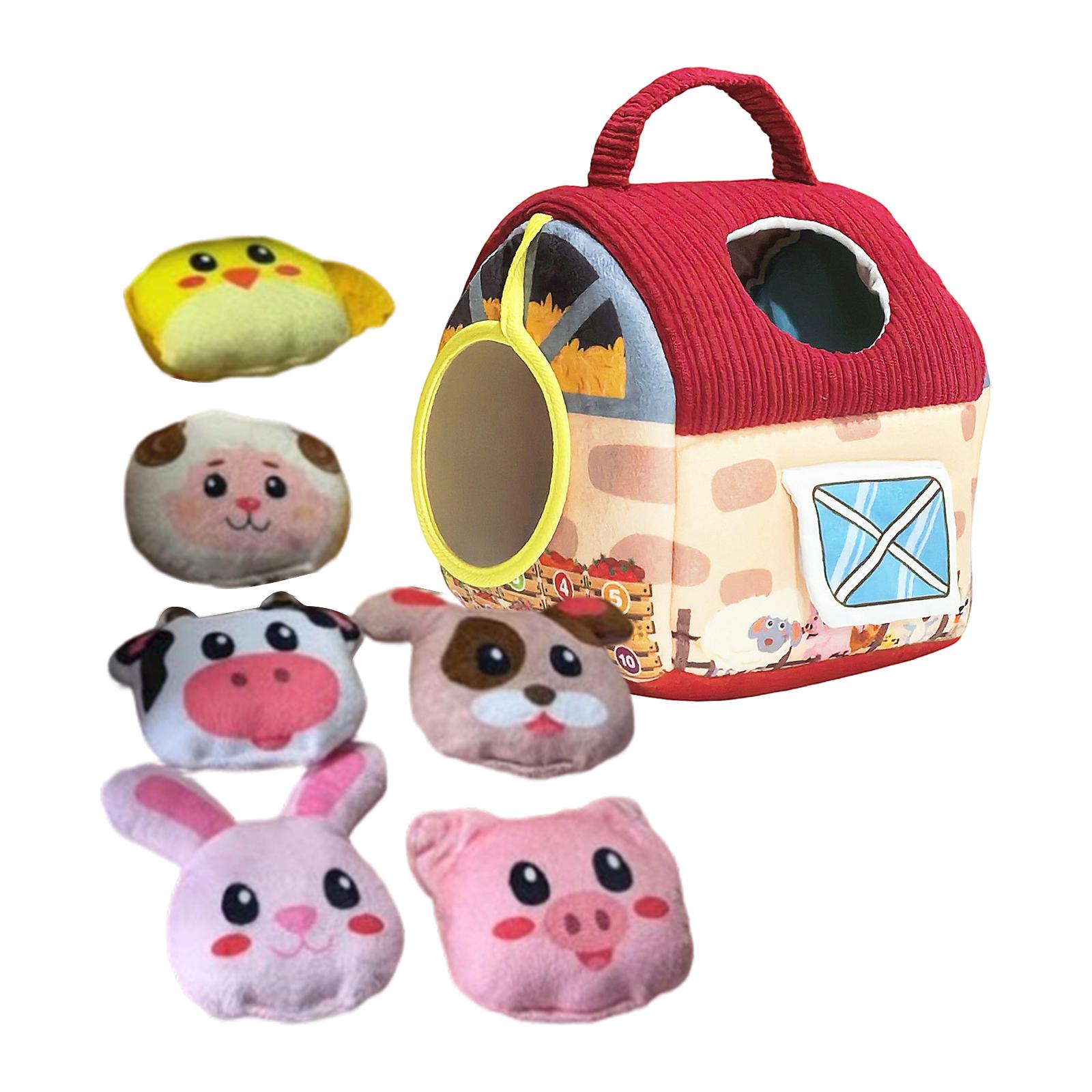 

Bee Music House Plush Toy For Infants And Toddlers – Sensory Development And Hand-Eye Coordination Educational Toy One Size