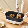 220V Non Stick Electric Hotpot Household Mandarin Duck Split Multi Functional  Electric Boiling Pot