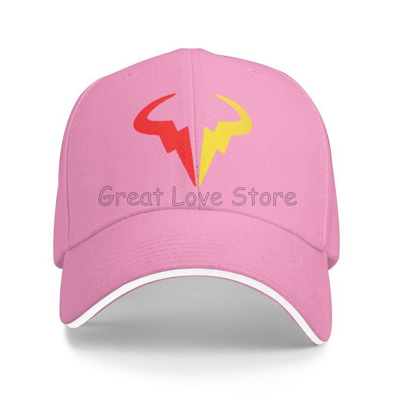 Rafael Nadal RN Rafa Print Baseball Cap Women Summer Outdoor Sport Sun Protector Bucket Hats Men Snapback Cap Dad Hat Golf Hat