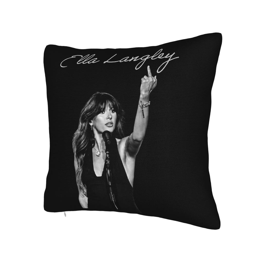 Ella Langley The Dandelion Tour Pillowcase Printing Polyester Cushion Cover Gift Pillow Case Cover Home Square 18''