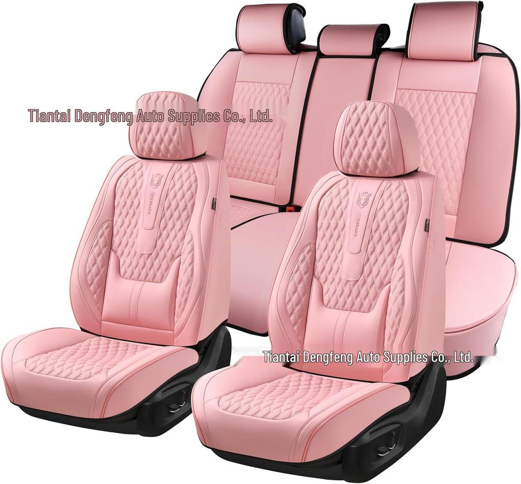 Universal Leather Car Seat Covers for Sedans, SUVs, and Trucks
