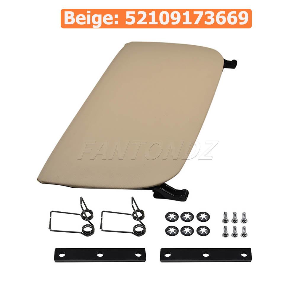 For BMW F10 F11 F18 F01 F02 GT F07 2009-2013 Car Seat Back Panel Leather Backrest Storage Pocket Cover For BMW 5 7 GT Series