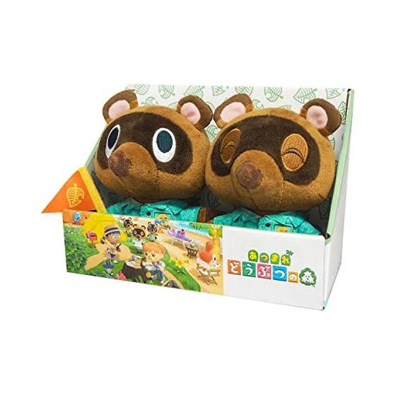 Sanei Boeki Animal Crossing ALL STAR COLLECTION Mamekichi & Tsubukichi (S) W20D10.5H15cm Plush DPA03