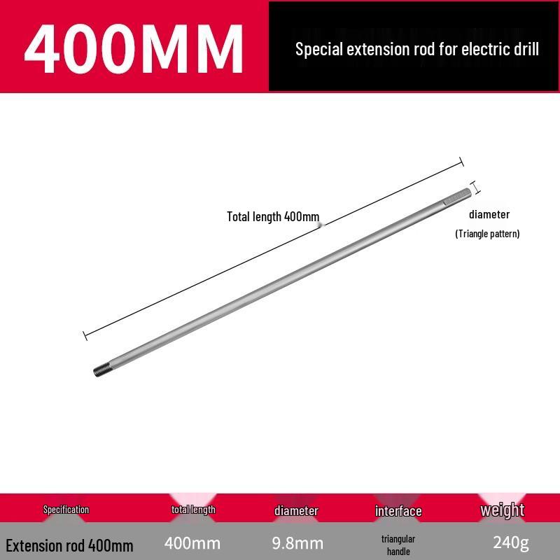 Electric Drill Bit Extension for Woodworking and Hole Saw