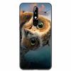 Per Nokia 6.1 Plus Custodia Adorabile Morbido Silicone Cartone Animato Gatto TPU Custodie per Telefono per Nokia X6 Copertura 6.1Plus Carina Coque per NokiaX6 Guscio