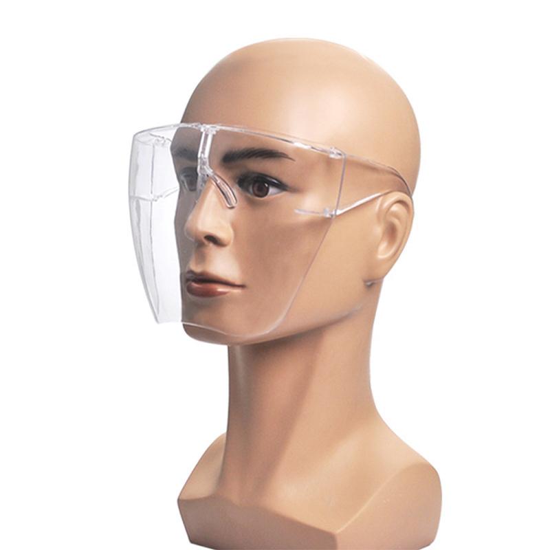 Transparent Anti-Fog Anti-Splash Protective Mask Full Face Covered Safety Sunglasses Protective Faceshield Glasses Sunglasses