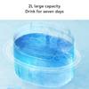 2L Wireless Pet Fountain Quiet Self Circulating Filtration Rechargeable Plastic Automatic Cat Water Fountain for Indoor Cats