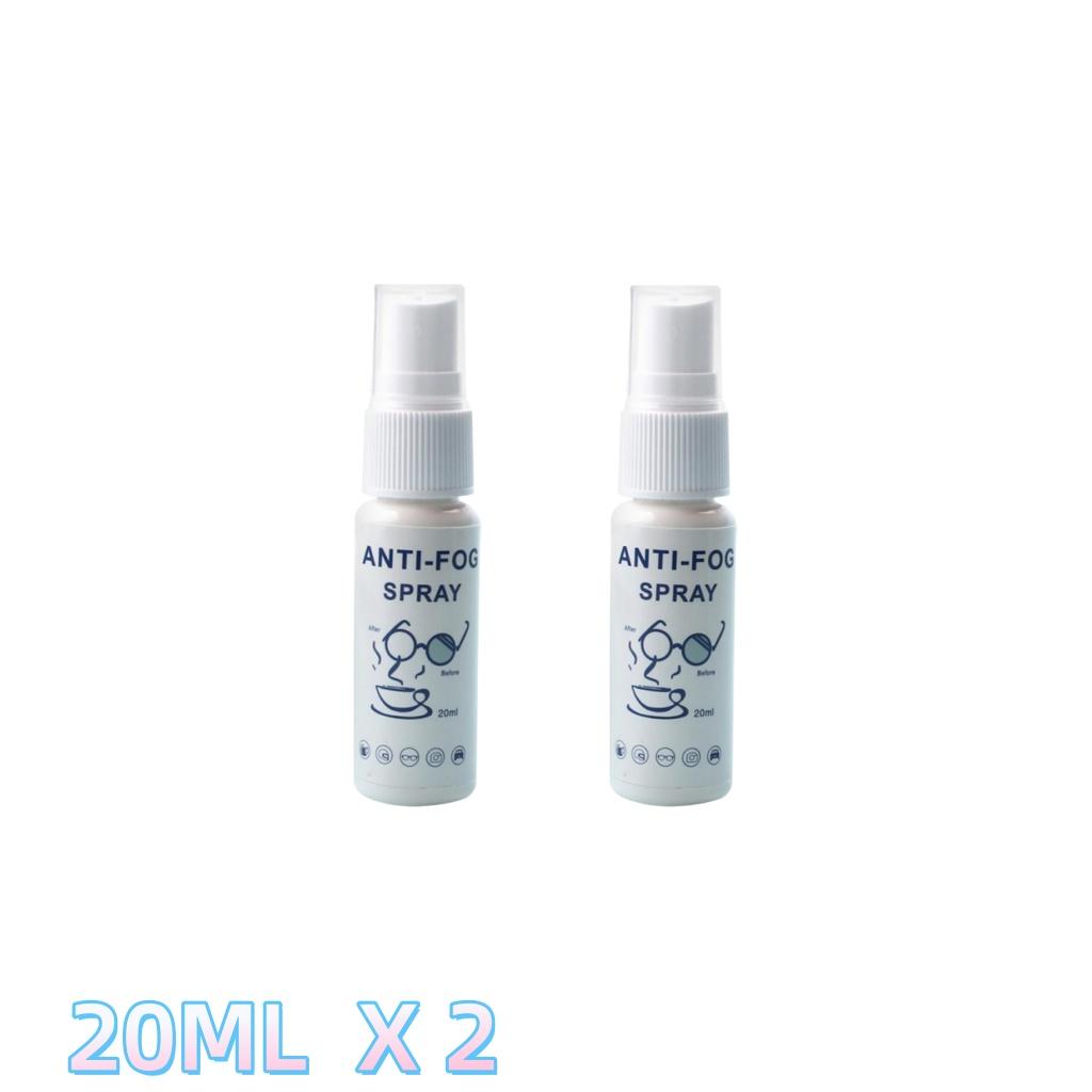 Anti Fog Spray for Car Windshield Glass, Eyeglass Lens and Mirror, Multi-Purpose Defogger Cleaner and Protective Coating Agent