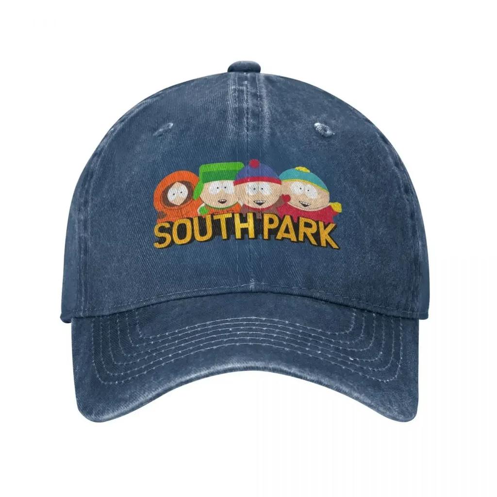 SouthparkS Cartoon Anime Unisex WoUnisex Baseball Cap Distressed Washed Caps Hat Classic Outdoor Summer Snapback Cap