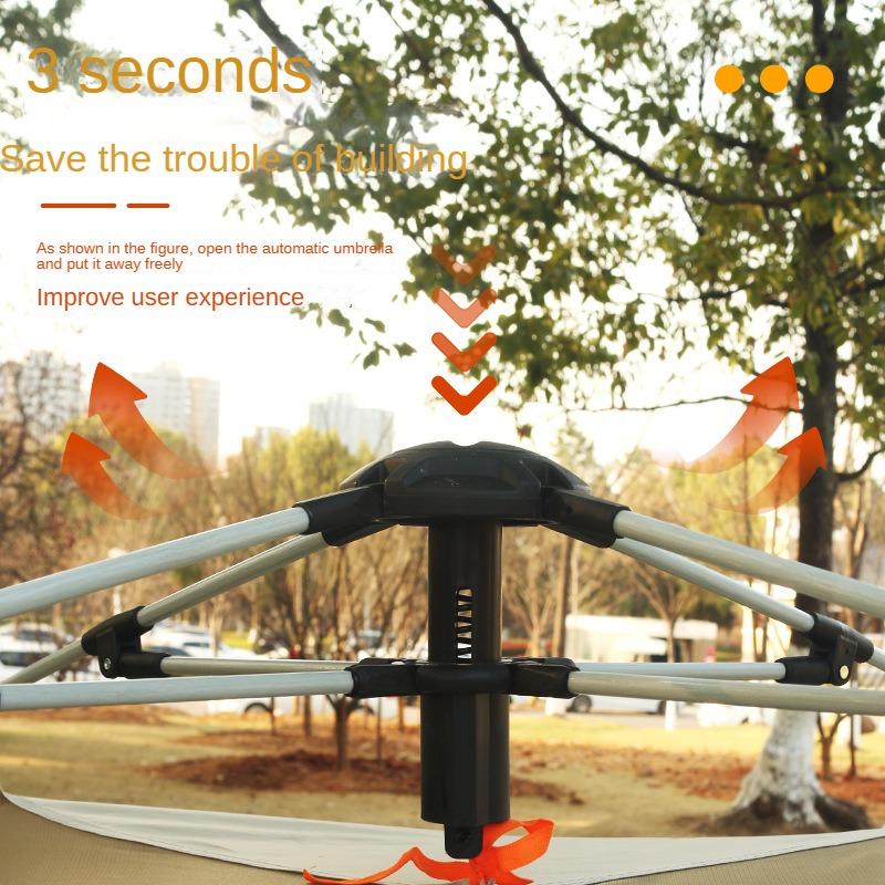 Namiot Outdoor Przenośny Składany Automatyczny Szybciej Otwierany Ludzie Kemping Kemping Plaża Zagęszczony Wodoodporny