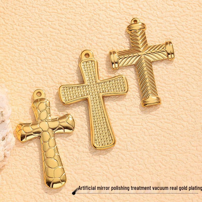 Hot-Selling Personalized Stainless Steel Cross Collection Pendant Clavicle Sweater Chain Jewelry