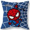 Superhrdina Spiderman Iron Man Povlak na polštář Měkký a pohodlný Povlak na polštář na pohovku do obývacího pokoje Domácí dekorace do pokoje v ložnici