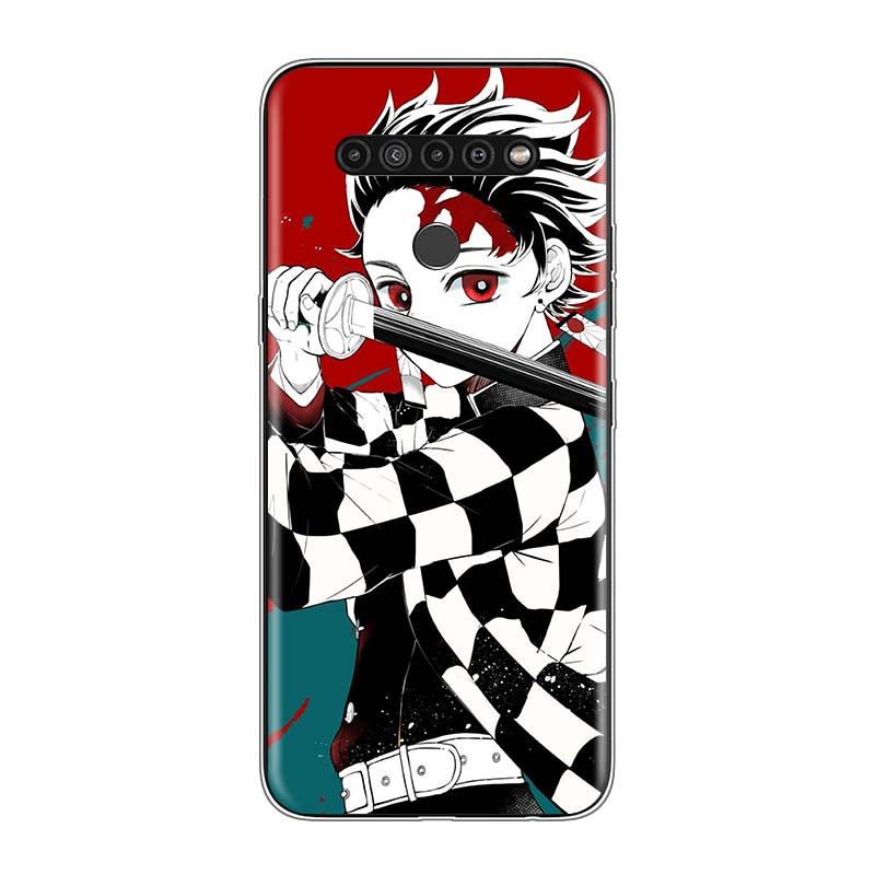 Demon Slayer Kimetsu No Yaiba For LG V60 V50S V50 G8X G8S G8 G7 ThinQ 5G K61 K51S K41S K30 K20 Q60 Q9 Soft Phone Case