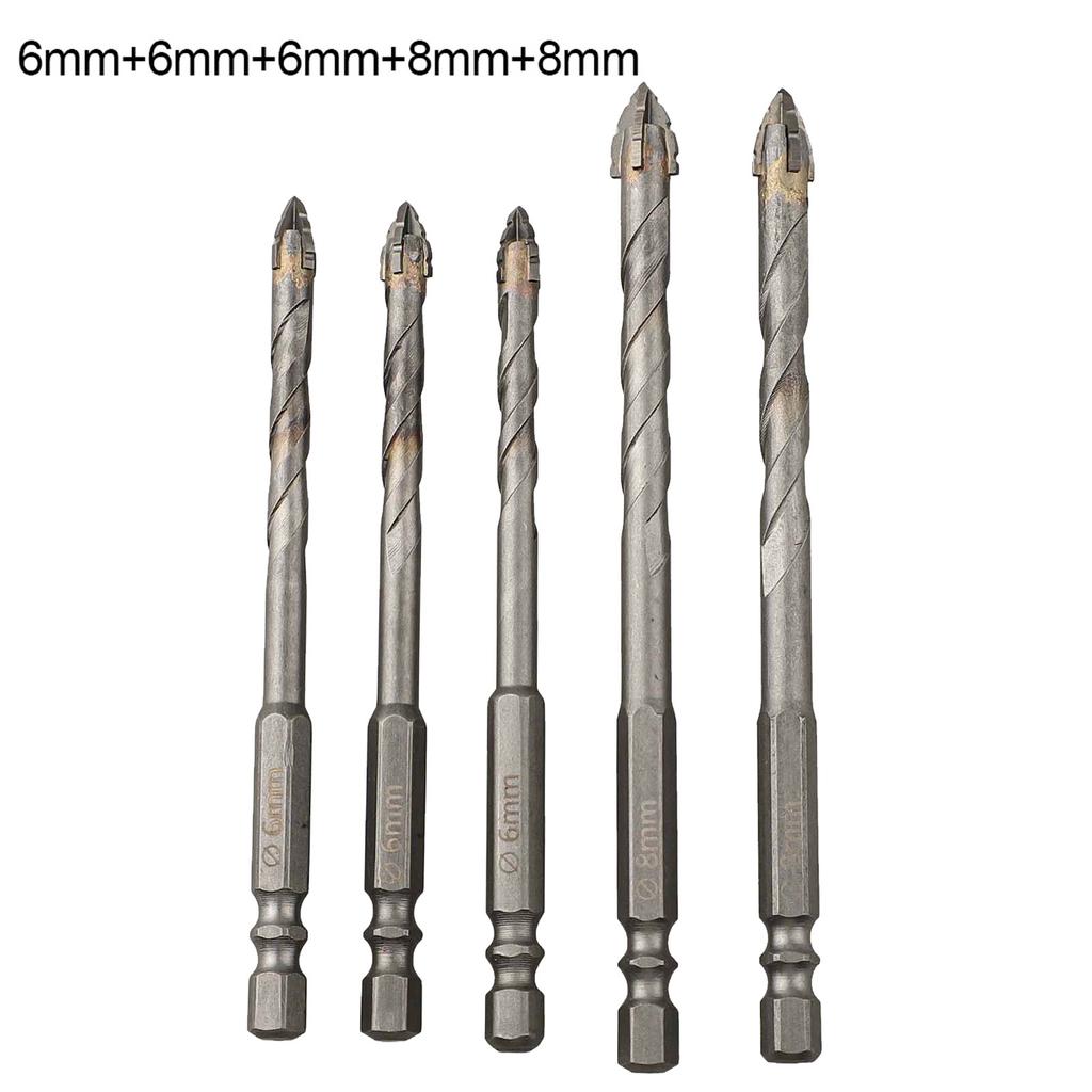 Carbide Drill Bit Eccentric Drill Bit High-Speed Rotation Reduced Vibration Efficient Punching Tool For Tiles Porcelain