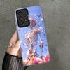Floral Skull Flower Skeleton Soft Phone Case for Samsung A17 A16 A15 A14 A13 A57 A56 A55 A54 A53 A37 A36 A35 A34 A33 A26 A25 A24