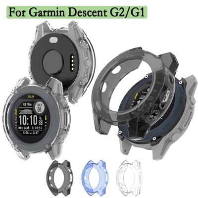1PCS TPU Watch Case For Garmin Descent G2 Watch Protector Hollow Coverage Protection For Garmin Descent G1 Solar Letel
