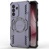 For Samsung Galaxy A36 5G Magnetic Case Butterfly Armor Hollow Heat Dissipation PC+TPU Phone Cover