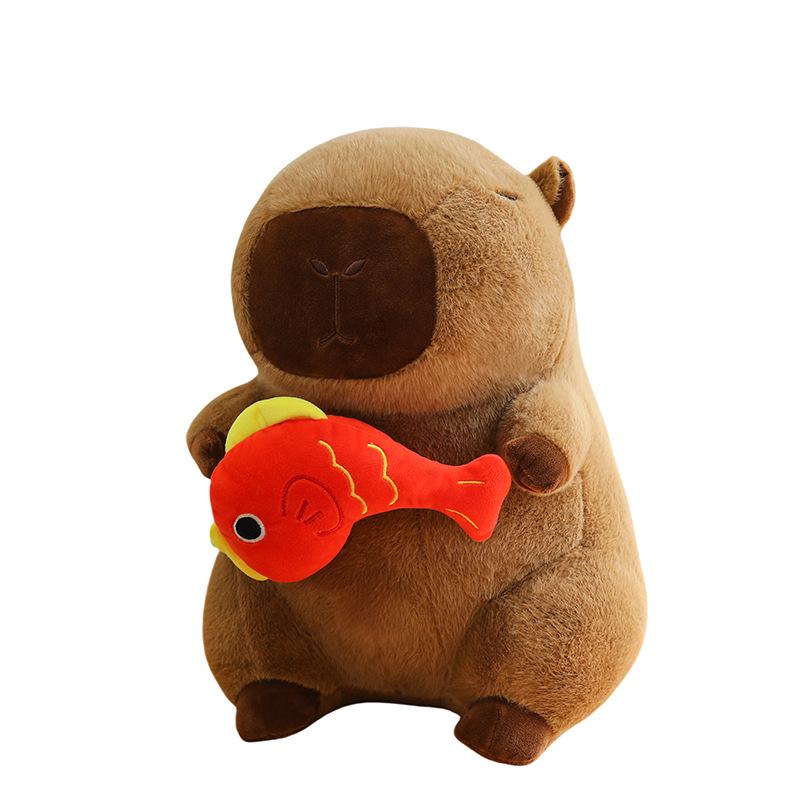 Popular Capybara & Turtle Backpack Plush Toy Pillow - Large Doll Gift