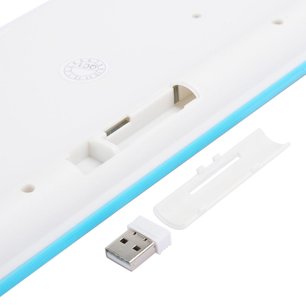 Wireless Mouse Keyboard Set   Gaming for Notebook Computer 3‑Speed   Receiver