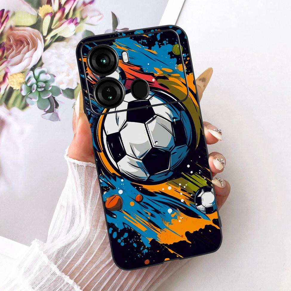 Coque Pour ITEL P40 Housse P662L Silicone Chat Mignon Mode Drôle Peinte Funda Pour P40 ITEL P 40 Coque de Téléphone