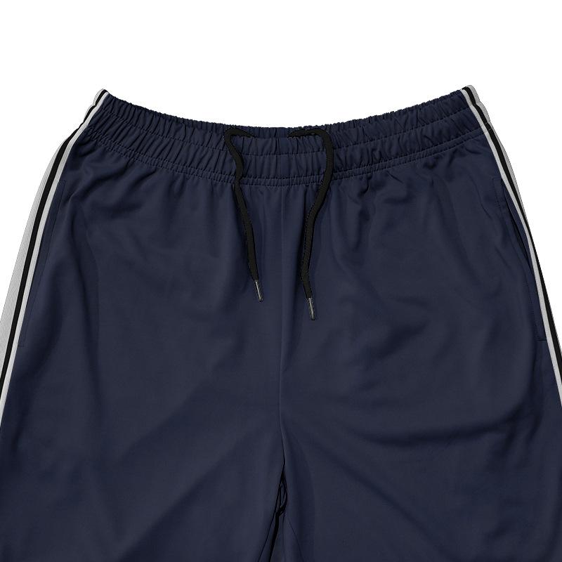 Men's Pants Men's Loose Side Stripe Wide Leg Straight Men's Sweatpants