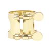 Set Bocchino per Sassofono Bocchino 4C in ABS Tappo in Bachelite Legatura Dorata Laccata