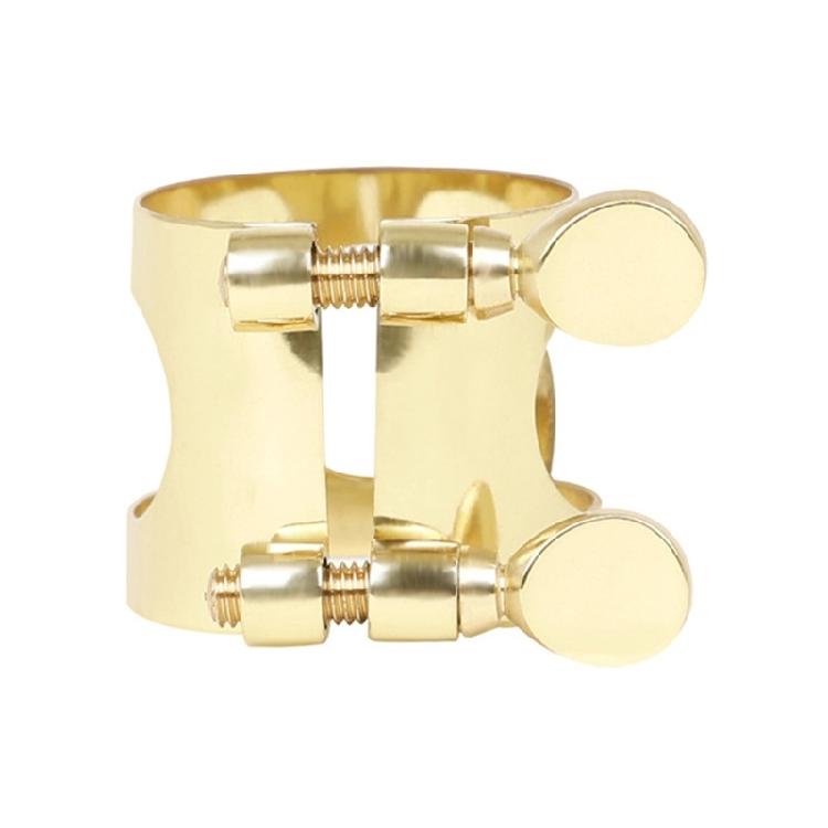 Set Bocchino per Sassofono Bocchino 4C in ABS Tappo in Bachelite Legatura Dorata Laccata