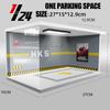 1/32 1/24 1/18 Scale Lighting Parking Lot Assembly Toy Diecast Alloy Model Car Garage DIY Scene Collection Display Toy Car Gift