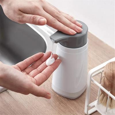 Distributeur de savon liquide de cuisine à pression manuelle pour évier de cuisine, distributeur de savon à vaisselle, récipient à détergent, machine à laver les mains pour salle de bain