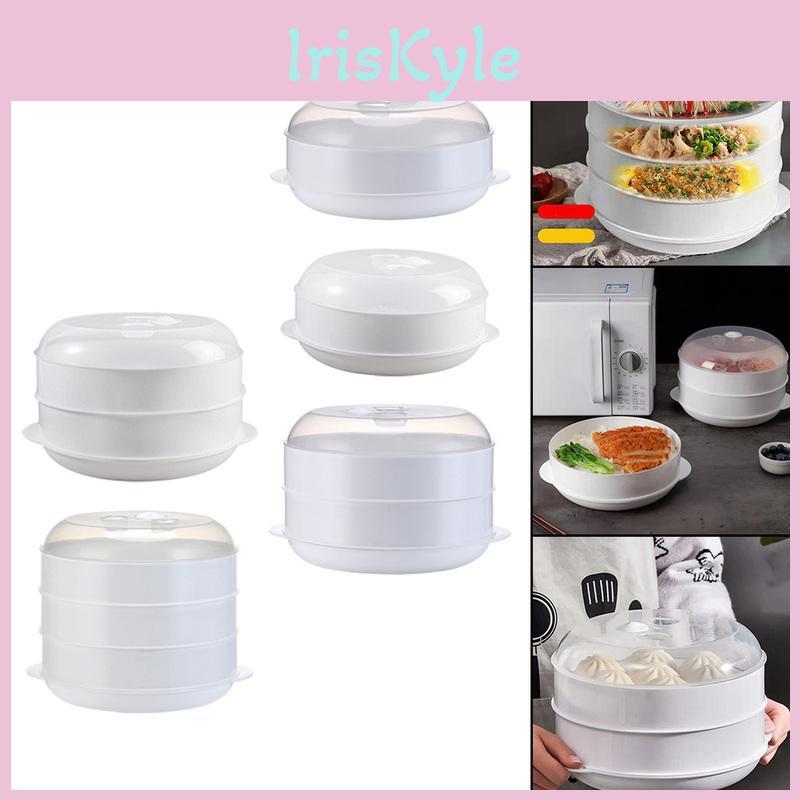 Practical Home Kitchen Microwave Steamer Cookware With Lid For Healthy Cooking Options