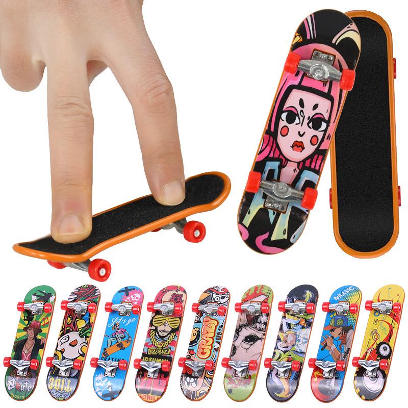 5/10Pcs Finger Skateboard Toy Mini Skate Board Fingertip Games Kids Birthday Party Favors Gift Goodie Bag Pinata Filler Wedding