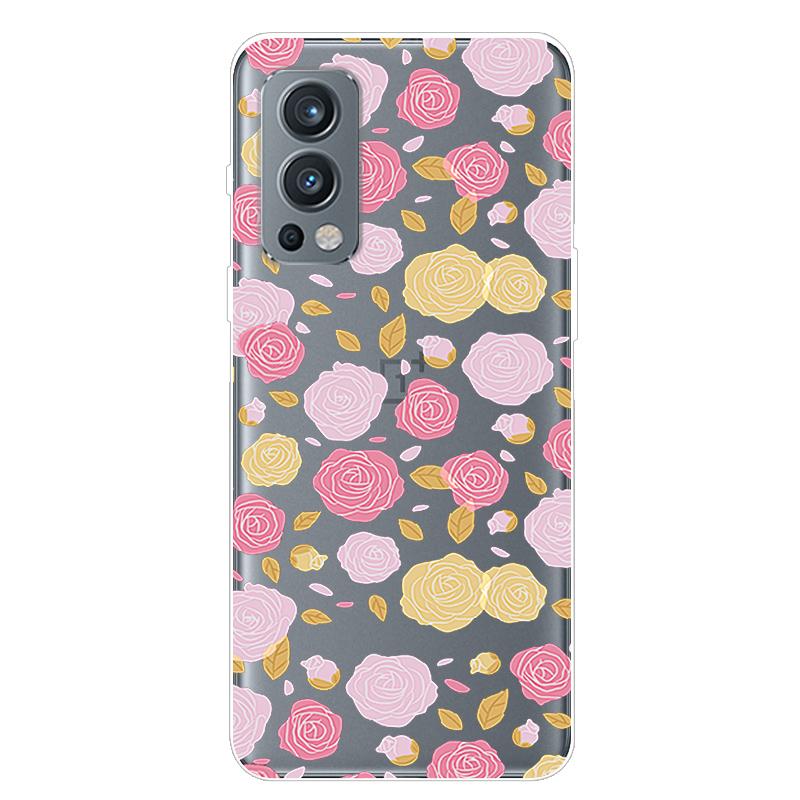 For OnePlus Nord 2 5G Case Transparent Soft TPU silicon Phone Cover For One plus Nord 2 5G Case Nord2 5G 2021 Clear Funda Coque