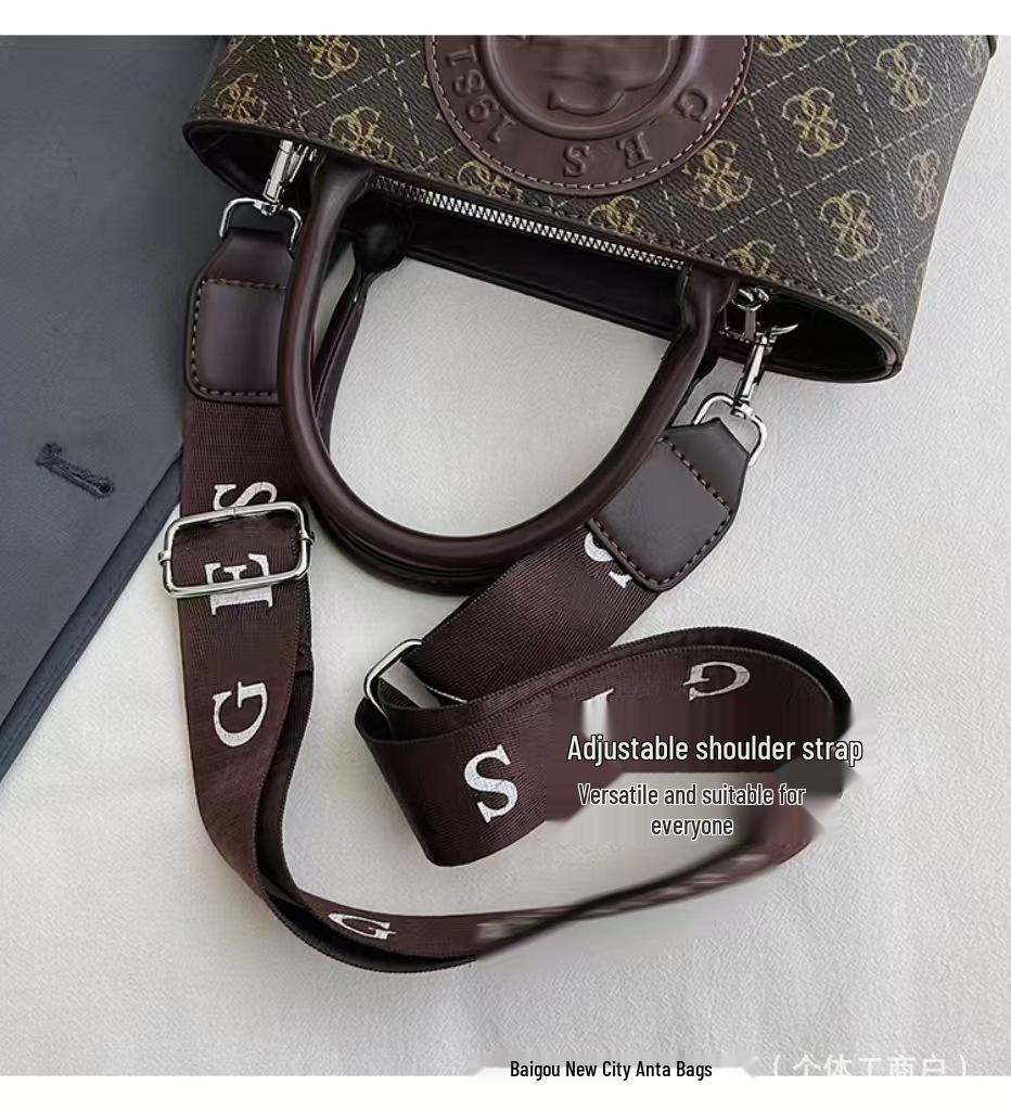 Eksplodująca Nowa Torebka: Damska Stylowa Torba Crossbody z Wszechstronnym Szerokim Paskiem na Ramię