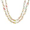 Beaded Multilayer Fashionable Necklace With Creative Alloy Pendants For Women Trendy