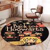 Harry Potter Printed Round Rug Carpet Chair Rug Area Rug Entryway Doormats,for Office Chair Living Room Bedroom Kitchen Room.