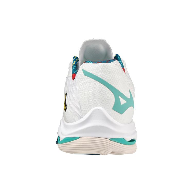 New Mizuno Wave Lightning Z7 'White Green Red' V1GA220048