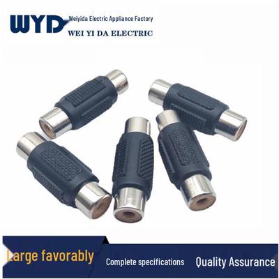 RCA Female-to-Female Audio Cable Extender - Single Row Lotus Connector