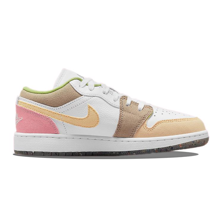 Jordan 1 Low Pastel Grind Vivid Green GS DJ0341-100