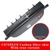 Retractable Cargo Cover Car Interior Rear Trunk Luggage Cover Security Shade Shield Curtain Fit for Changan CS35/CS55/CS75 PLUS