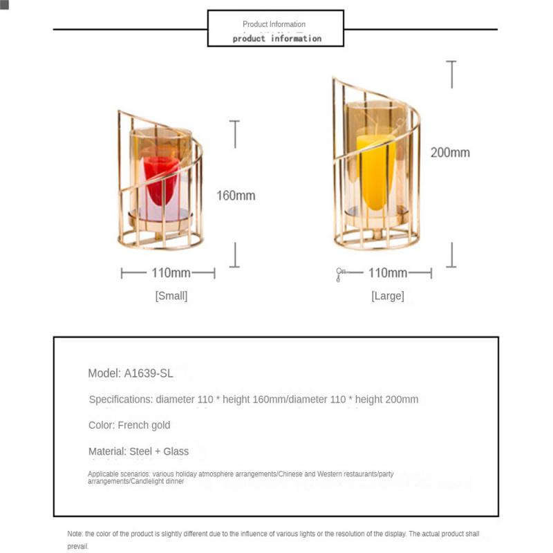 Storage Bottle Electroplated Gold Flower Accessories For Wedding Birthday Dinner Decoration Flower Pot Candlestick Steel/glass