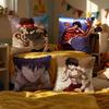 Anime Baki the Grappler Cushion Cover Decorative Cushions Covers Cover Sofa 50x50 Pillow 4 Piece 45x45 40x40 Pillowcase