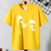 Kids Sneaker  Print Crewneck Summer Short Sleeve Tee