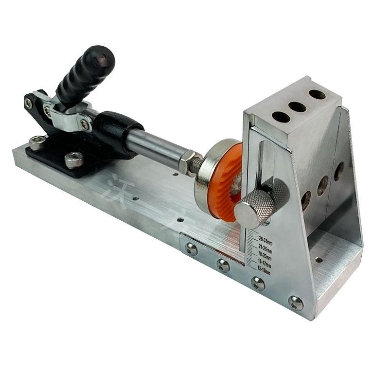 Second-Gen Woodworking Pocket Hole Jig with Angled Drill Bit and Hardened Toolset
