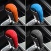 For Mazda Axela Atenza CX-5 CX-8 CX-9 Car Gear Shift Knob Change Lever Boot Cover Made of Alcantara Interior Tuning Accessories